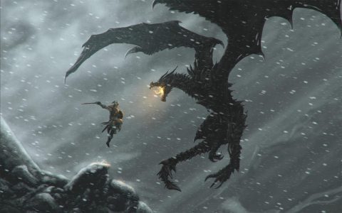 skyrim dragon