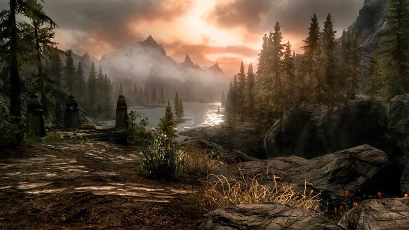 skyrim landscape