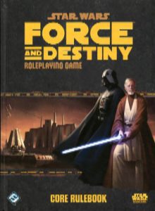 livro de regras star wars rpg força e destino force and destiny