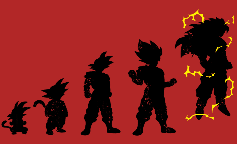 Evolução Goku