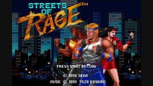 street of rage x
