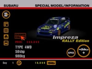 Subaru Impreza Rally Edition x